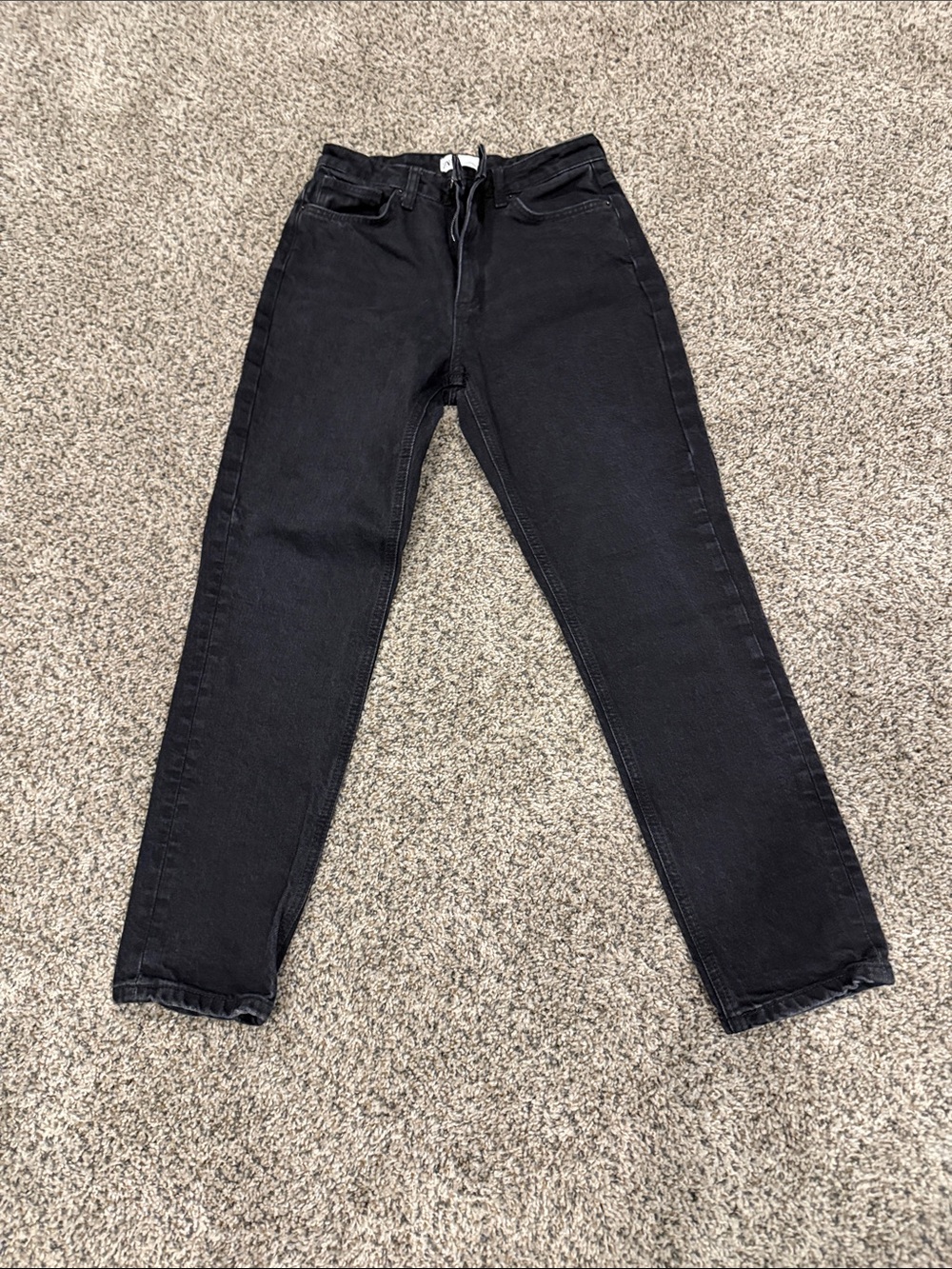 Zara Black Boyfriend Jeans